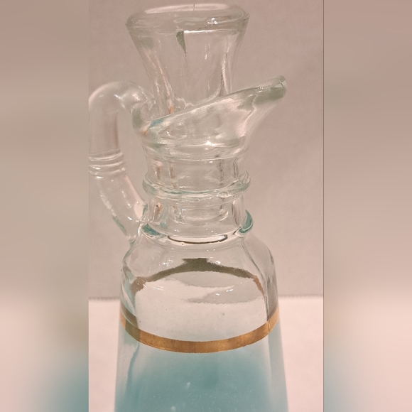 Vintage set of Anchor Hocking Blendo oil and vinegar dispensers. - Picture 7 of 15